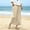 Beige, variant on Juslio Womens Linen Pants Breathable Fashion Drawstring Pants, with Pockets Linen Wide-Leg Pants Red L