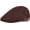 Brown, variant on Mens Breathable Mesh Summer Hat Adjustable Newsboy Beret Ivy Cap Cabbie Flat Cap
