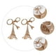 thumbnail image 5 of 2pcs moda coche llaveros brillante colgante de torre de diamantes de imitación para mujeres niñas, 5 of 6