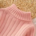 thumbnail image 2 of PatPat Toddler Girl/Boy Turtleneck Ribbed Knit Sweater, 2 of 6