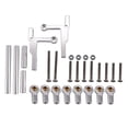 thumbnail image 1 of Milaget For CC01 RC Crawler Car Metal Tie Rod Ball Joint Chassis Push Rod Set Simulation, 1 of 9