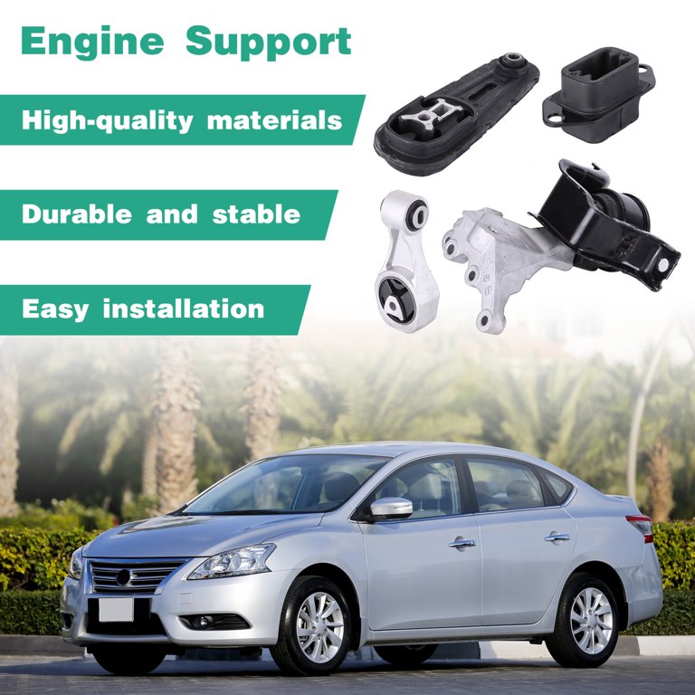 Motor & Torque Strut Mount 4PCS Set Fit 07-12 Nissan Altima/ 09-14 Motor & Torque Strut Mount 4PCS Set Fit 07-12 Nissan Altima/ 09-14