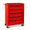 Red-5D, variant on Rolling Tool Box on Wheels, Seizeen 5-Drawer Tool Chest & Storage Cabinet, Lockable Tool Organizer for Garage Warehouse, Red
