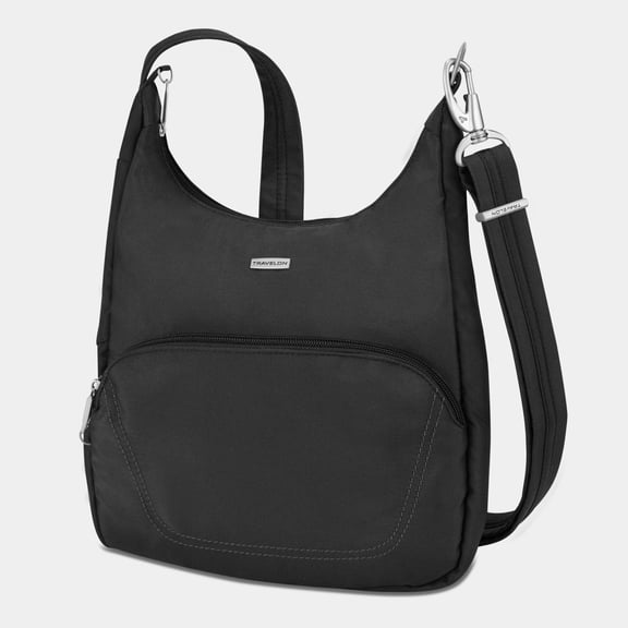 Travelon Anti-Theft Classic Essential Messenger Bag Black - 42457-500