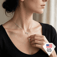 thumbnail image 6 of Cate & Chloe Mary Sterling Silver Infinity Cross Lariat Y-Necklace with Simulated Diamonds for Women, 6 of 6