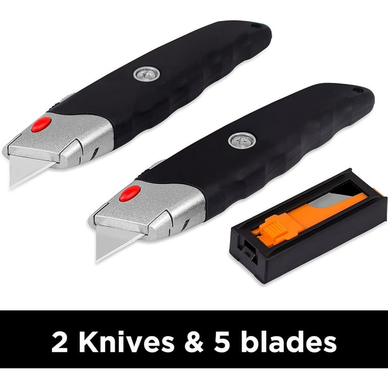 ValueMax 2-Pack Box Cutter Knife - You will want to watch how it cuts and  works in real life 