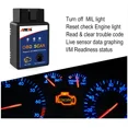 thumbnail image 2 of ANCEL ELM327 V1.5 Bluetooth OBD2 Scanner Car Diagnostic Tool Engine Light Check, 2 of 11