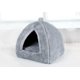 thumbnail image 1 of Cama cueva para conejos grande, tienda cálida para conejitos, casa, escondite triangular para animales pequeños, conejito, conejillo de indias, hurón (gris), 1 of 4