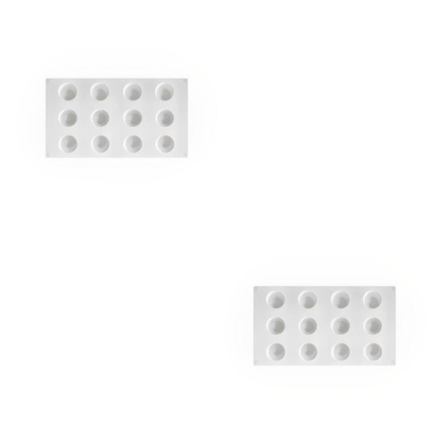Naiovety Molde de pastel de Mousse de Fondant en forma de seta, molde de decoración de Chocolate, moldes para hornear postres, galletas, Tipo 2 2piezas