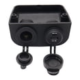 thumbnail image 4 of Scienceny Enchufe Universal para encendedor de coche DC 10-30V adaptador de carga convertidor divisor teléfono móvil tableta tipo c cargador Paneles de instrumentos para automóviles, 4 of 6