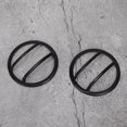 thumbnail image 4 of Turn Light Cover 2pcs Wheel Eyebrow Turn Light Lamp Cover Trim Decoration Frame Fits For  2007-2017Black, 4 of 8
