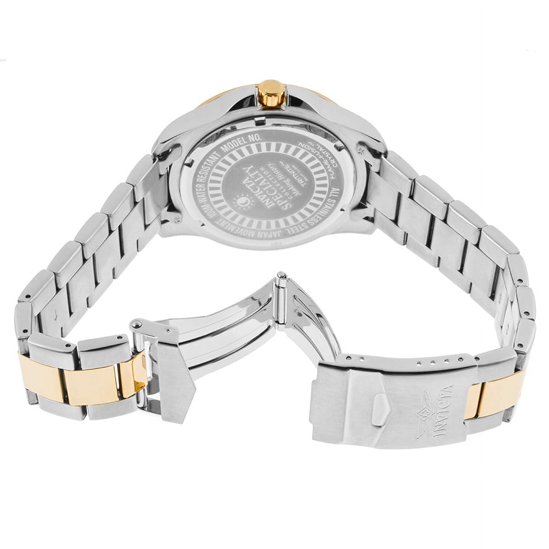 Men's 21441SYB Specialty Analog Display Quartz Two Tone Watch