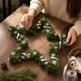 thumbnail image 3 of Decorative Wreath Frames for Floral Arrangements Star Heart Cane Shapes Home Decor, 3 of 7
