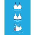 thumbnail image 4 of Fruit of the Loom Women's Plus Size Beyond Soft Wireless Cotton Bra, Style FT811, 4 of 4