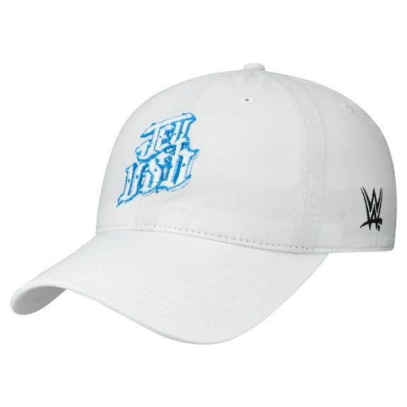 Men's White Jey Uso WWE Stacked Wordmark Terra Twill Adjustable Hat