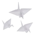 thumbnail image 1 of CRAFTHROU 3Pcs Landscape Fillers White Paper Crane DIY Modeling Kit for Friends Family DIY Projects, 1 of 7