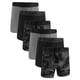 thumbnail image 1 of UNDER ARMOUR calzoncillos de hombre, pack de 6 - Performance Tech Trunks - Novelty 3 in, camuflaje, stretch Negro/Gris M (Medium), 1 of 3