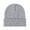 Light Grey One Size, variant on Winter Unisex Knitted Hat Stretchy Folded Brim Thickened Solid Color Ear Protection Warm Daily Wear Cap Outdoor Skiing Skating Headwear