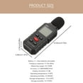 thumbnail image 2 of USHOBE Noise Monitoring Device Classroom Noise Level Monitor Black 1Pcs, 2 of 8