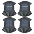 thumbnail image 1 of LED Solar Wall Light, Solar Wall Light Waterproof 4 Sets Energy Saving  For Patio White Light,Warm Light, 1 of 8