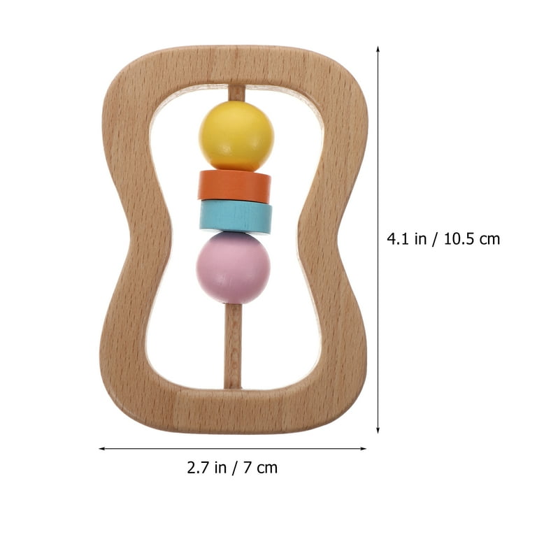 2pcs Baby Rattle Bell Toys Baby Hand Rattle Toys Baby Early Educational Toys
