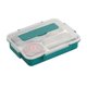 thumbnail image 1 of Toystoory Fiambrera Caja de alimentos a prueba de fugas de acero inoxidable Contenedor de almacenamiento de comidas con aislamiento térmico, Verde, L Suministros térmicos verde L Toystoory HA006687-06, 1 of 6