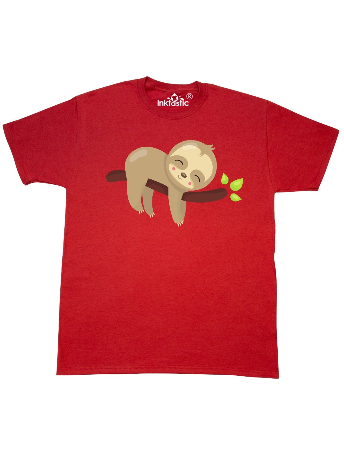 Inktastic Cute Sloth Sleeping On Tree 