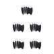 thumbnail image 3 of Sidaley 4 Uds fibra de carbono impermeable Auto puerta manija película coche pegatinas profesional más fuerte adherencia antiarañazos pegatinas negro Type2 NO2 Sidaley CBP547457, 3 of 4