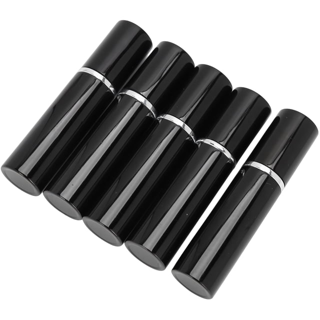 Empty Perfume Atomizer, Perfume Spray Bottle Convinient 10ml Refillable Reusable For Outdoor Travel For Party Camping Black