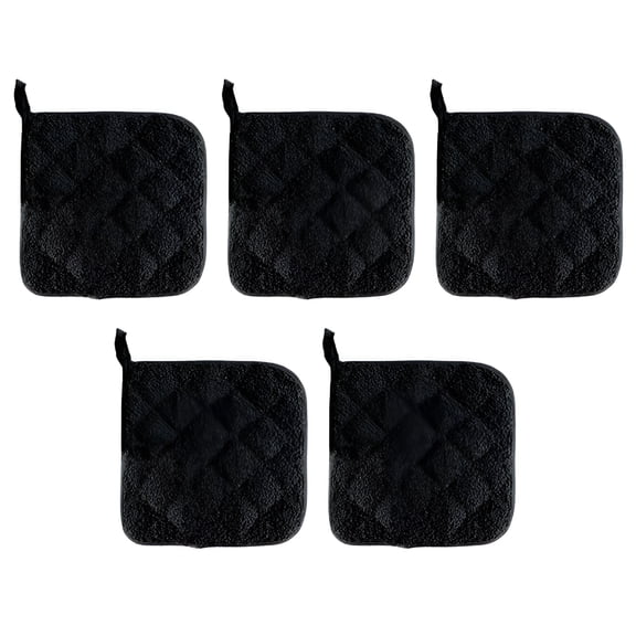 ACDANC Extra Thick Cotton Potholders,Machine Washable,Heat Resistant,Cooking,Baking