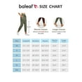 thumbnail image 7 of BALEAF Women's Joggers 28'' Lightweight Hiking Pants High Waist 5 Zipper Pockets Quick Dry Travel Athletic UPF50+ Rifle Green L, 7 of 7