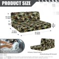 thumbnail image 6 of Pzuqiu 2 Piece Camo Palm Print Camper Cushion Covers Easy Using Camper Bench Seat Slipcover Replacement Full Protection Sofa Loveseat Chair Cover Protector for Rv Camper Car, 6 of 6