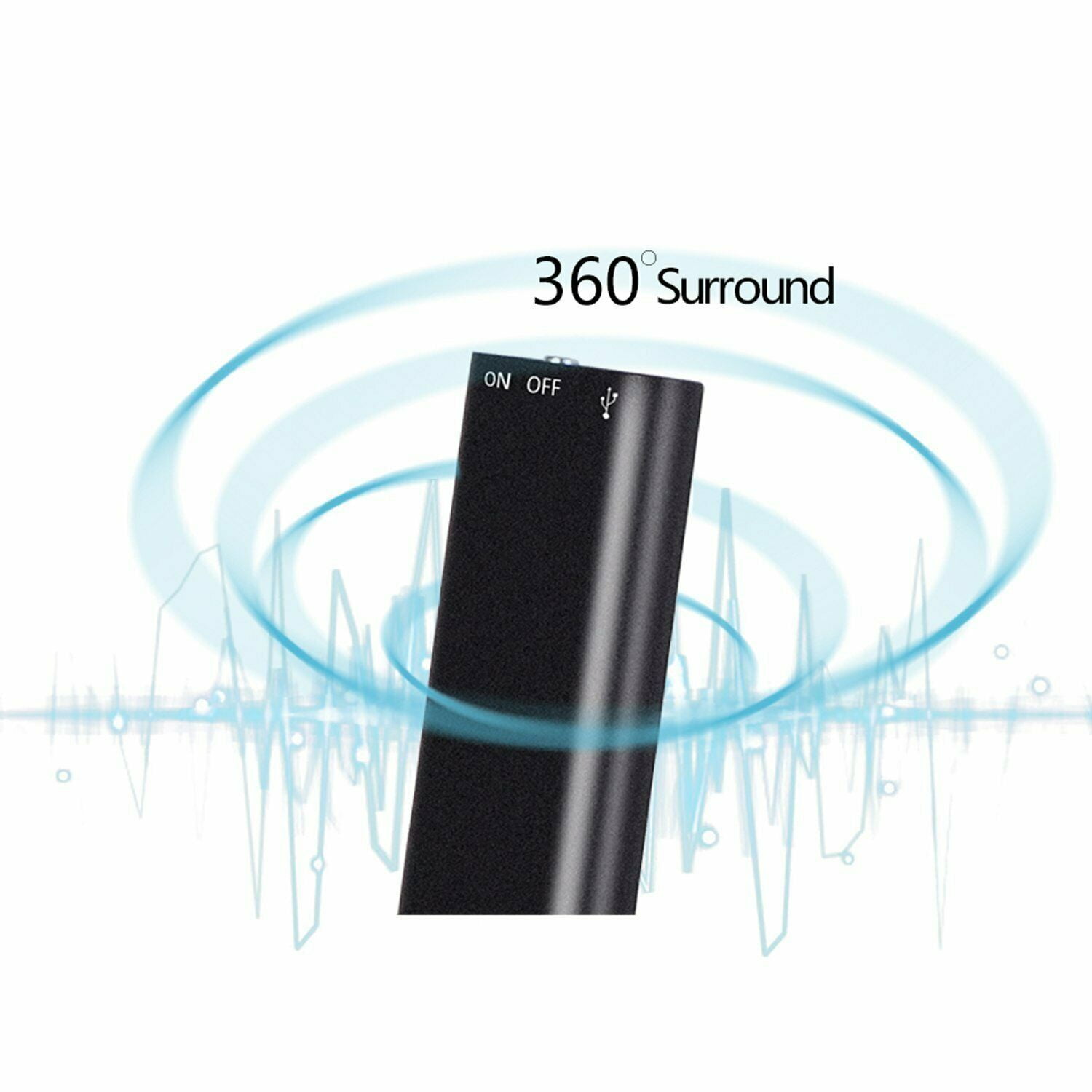 2024 Mini Voice Recorder - 8GB Storage | Sound Audio Recorder for Lectures, Meetings |96 Hours Storage Capacity | Long Lasting Battery
