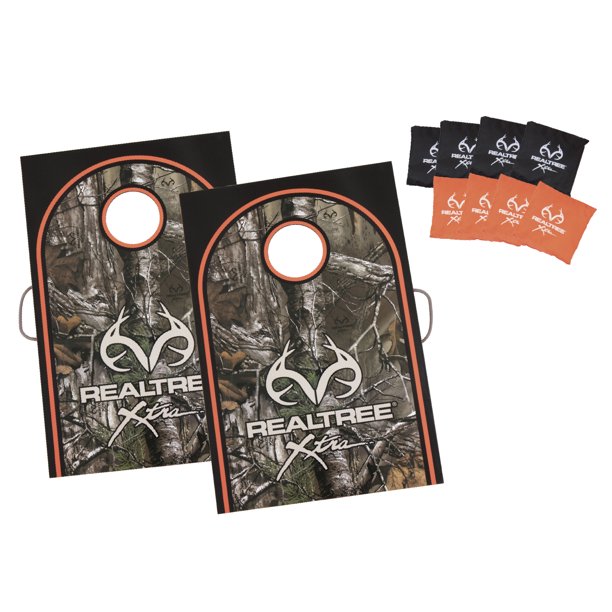 Triumph RealTree Tournament Outdoor Bag Toss Game Includes Eight 6