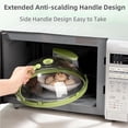 thumbnail image 4 of Microwave Cover for Food,Microwave Splatter Cover with Handle and Adjustable Steam Vents Holes,Heat Resistant Microwave Food Lid for Microwave Food,Kitchen Gadgets Accessories, 4 of 6