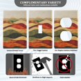 thumbnail image 3 of Yayeee Blank Wall Plate Cover 1-Gang 4.5"x2.7" Home Unused Decorative Outlet, Abstract Desert Pattern, 3 of 7