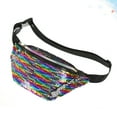 thumbnail image 2 of WAXIAYU Women's Belt Bag Crossbody Fanny Pack Sequin Waist Travel Pouch, 2 of 6