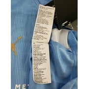 new Puma PSV Eindhoven men soccer jersey away shirt 758676 03 blue Drycell S $90