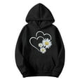 thumbnail image 2 of Nmnitkp Graphic Hoodies Cotton Y2k Hoodie Couple Hooded Sweatshirt Long Sleeve Pullover Oversized Hoodies 2025 Outfits Black,2XL, 2 of 3