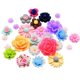 thumbnail image 1 of 6x50x Flores De Resina Botón Floral De Colores Para La Fabricación De Joyas Para La Caja Del Teléfono Sunnimix Botón resina Flor Cabujones, 1 of 8