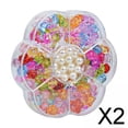 thumbnail image 1 of Surtido de cuentas de vidrio hechas a mano perfecl para diseño de joyería creativa 2 piezas, 1 of 8