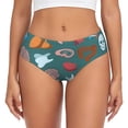 thumbnail image 1 of Balery cute Skull organ Ropa Interior de Algodón para Mujer con Dibujo – Braguitas Cómodas y Elásticas, Estilo Clásico-X-Small, 1 of 6