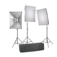 thumbnail image 1 of StudioFX 2400 WATT Digital Photography Continuous Softbox Lighting Studio Video Portrait Kit CH9004S3 by Kaezi, 1 of 4