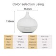 thumbnail image 4 of Humidifier Diffuser 400ml Essential Oil Diffuser LED Crack Design, 4 Timer Remote Control Ultrasonic Aromatherapy Diffusers for Essential Oils with Warm LED Color Lights, 4 of 6