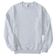 Fleece W/pink Ribbon Embroidery