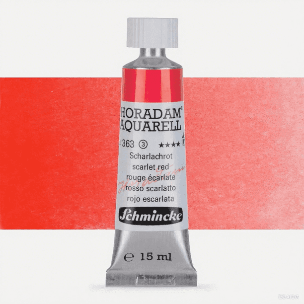 Schmincke - Set de Acuarelas HORADAM AQUARELL | Tubos de 15 ml, Pinturas para Artistas, Aficionados y Estudiantes, Materiales de Arte, Serie 363