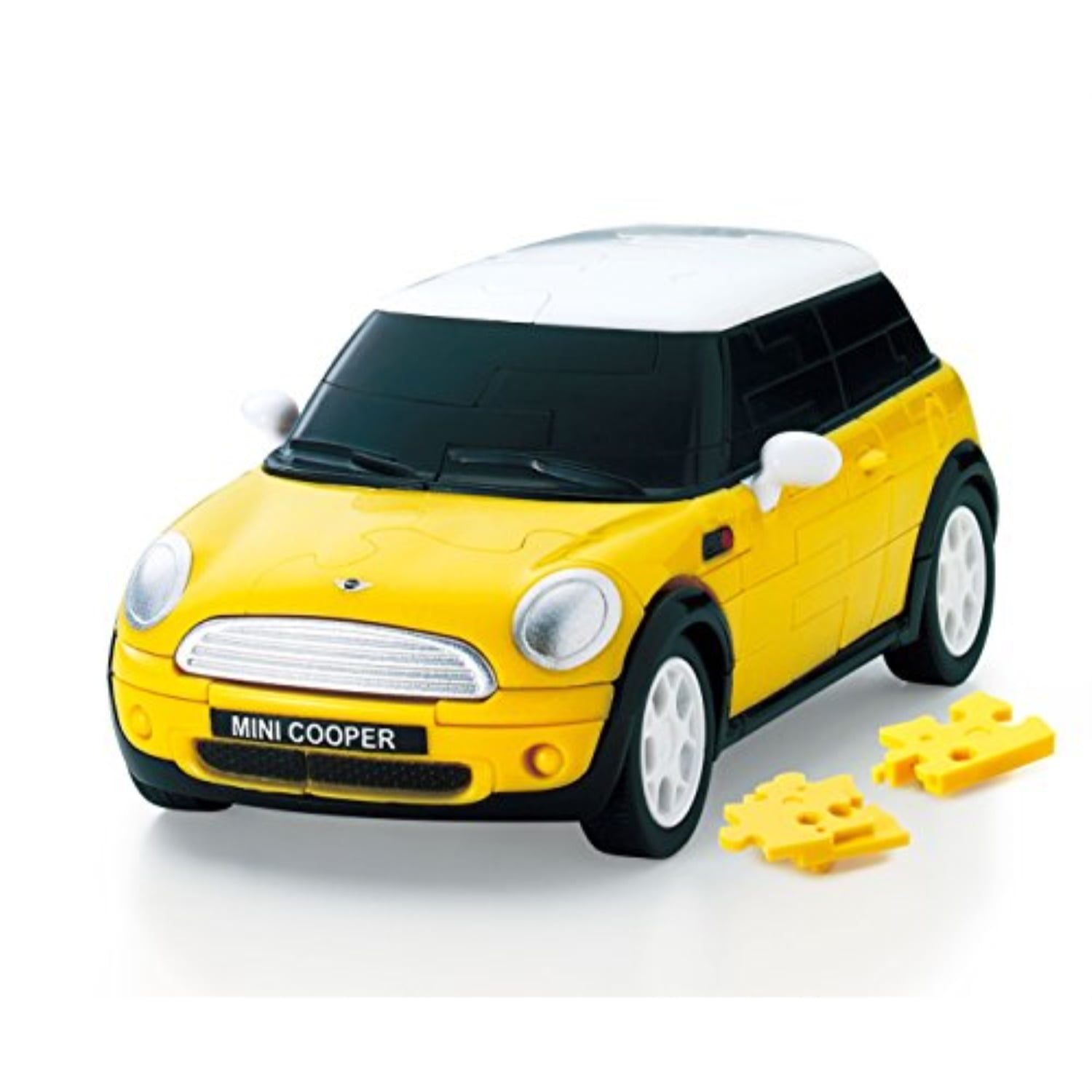 car puzzle 3d (mini cooper/yellow) - Walmart.com - Walmart.com