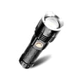 thumbnail image 3 of XHP90 Flashlight Powerful Brightness Rechargeable Torch Telescopic Zoomed Tactical Lumen Switch Lumen Handheld Fishing 1*18650Battery, 3 of 9