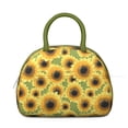 thumbnail image 2 of Reusable Sunflower Lnsulated Lunch Bag for Women & Men - Leakproof Water-Resistant Cooler Tote, Large Capacity for Work,Travel,Picnic,Beach & Office., 2 of 4