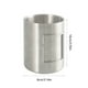 thumbnail image 3 of pstuiky Tazas plegables de acero inoxidable 304 para acampar al aire libre con asa evitan quemaduras para té bebidas de verano y cerveza., 3 of 7